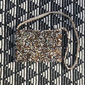 vintage seed bead purse